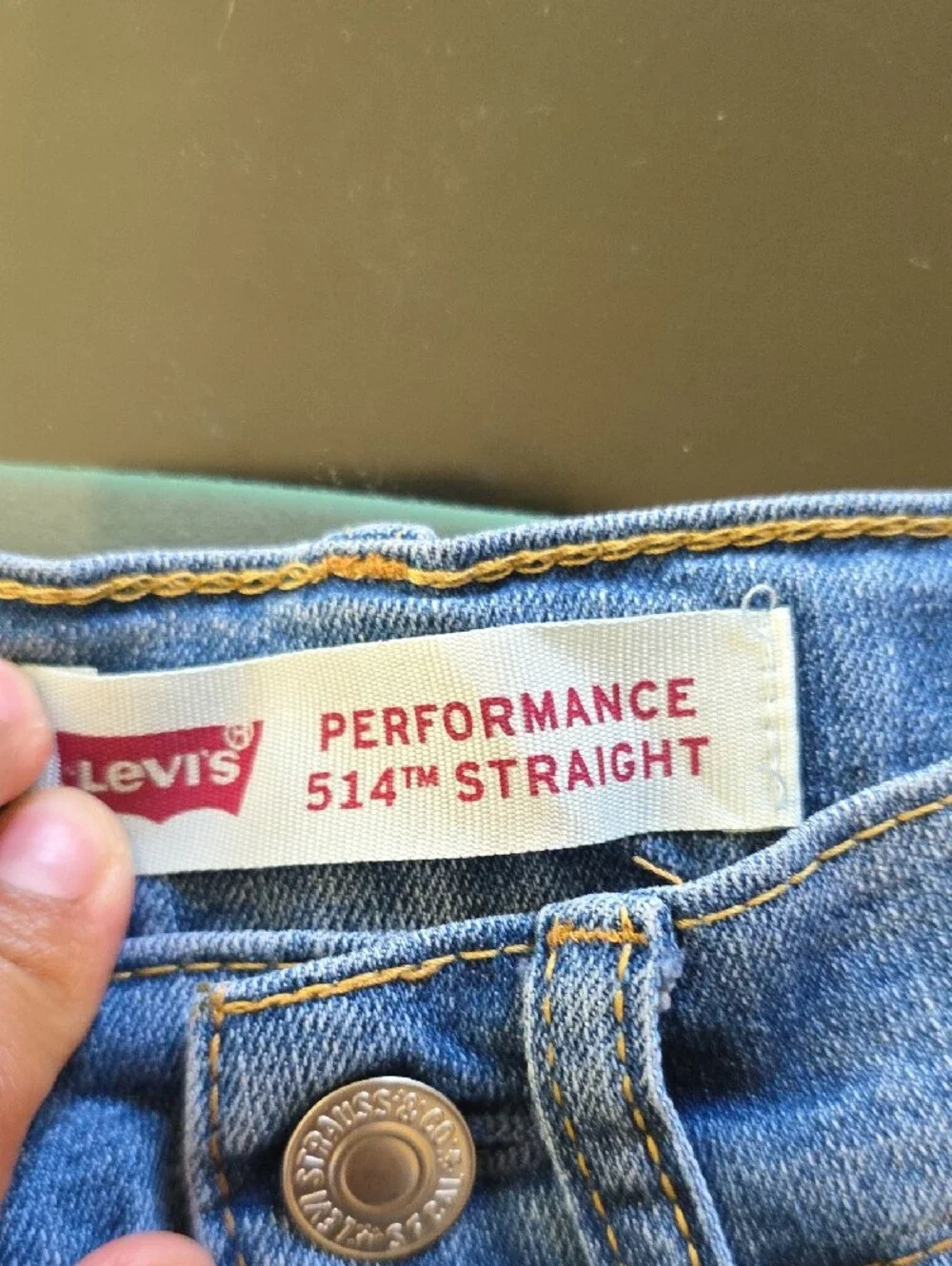 Levi's Women's Medium Blue Straight-Leg Jeans